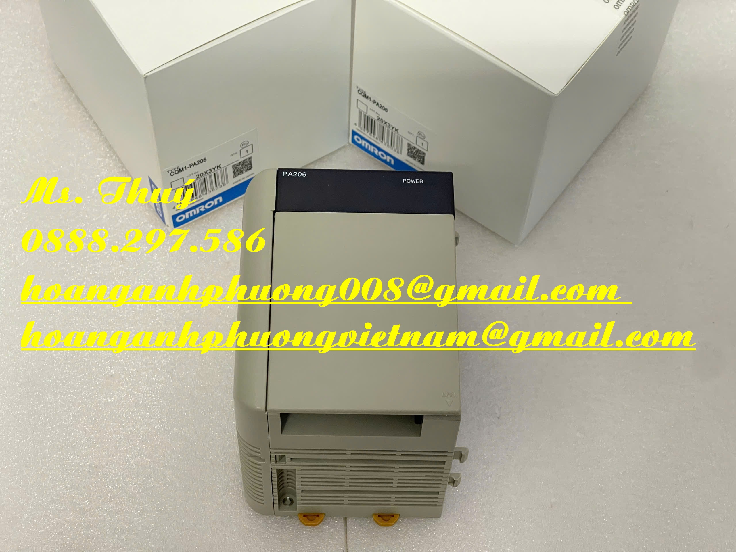 PLC Omron CQM1-PA206 - Thiết bị tự động hoá giá rẻ